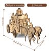 Home Fashion Simple Princess Amelia Carriage Modeling Puzzle Toys - Image 3