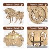 Home Fashion Simple Princess Amelia Carriage Modeling Puzzle Toys - Image 4