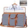 Large Capacity Travel Duffle Bag Women's Handbag Folding Suit Bag Waterproof Clothes Totes - Image 9