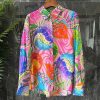 European Goods Color Silk Top - Image 6